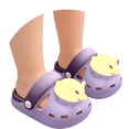 thumbnail image 3 of JAJAHO Girls Slippers Kids Cute Clogs Summer Sandals With Bunny Design Glow In The Dark On Waterproof Beach Lovely Shoes, 3 of 7