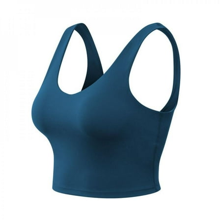 

Xinhuaya Women S New Yoga Wear Vest Tight-Fitting High-Elastic Fitness Bra Running Shockproof Sports Underwear With Chest Pad
