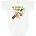 thumbnail image 3 of Inktastic My Grandma Loves Me Sloth Boys or Girls Baby Bodysuit, 3 of 5