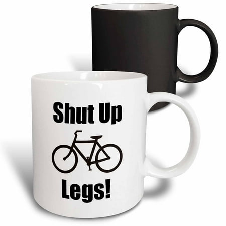

3dRose Shut up legs Magic Transforming Mug 11oz