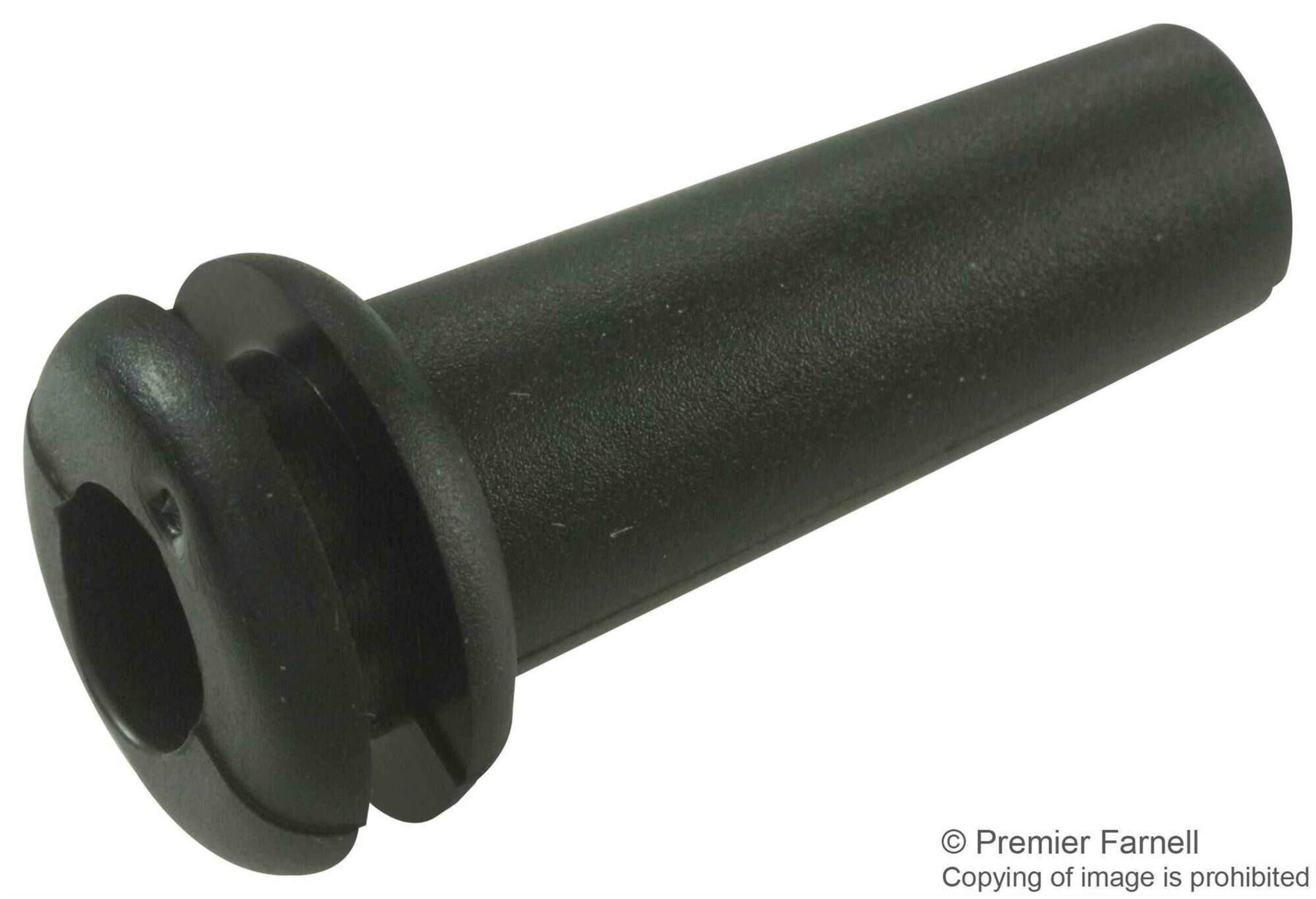 PRO POWER PVC Cable Grommet Sleeves Black 6.40mm Cable Dia. 50 Pack
