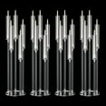 thumbnail image 2 of Fogcroll 4 PCS Acrylic Candelabra Centerpieces Clear Candle Holder Crystal 5 Arm Candlesticks Holder with Acrylic Shade Pillar Taper Candlestick for Wedding Dinner Party Fit LED Candle, 2 of 13