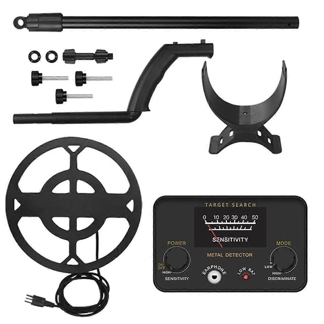 Metal Detector for Adults Gold Detector with Strong Anti-Interference, Detection Depth Metal Detectors GT-200