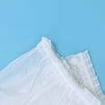 thumbnail image 4 of IBASETOY Disposable Plastic Table Skirt White Color for Party Decoration Wedding and Event Use, 4 of 5
