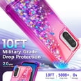 thumbnail image 6 of NGB SUPREMACY For Samsung Galaxy A17 5G / Galaxy A26 5G Phone Case Screen Protector Ring Holder Wrist Strap Lanyard Shiny Sparkly Glitter Galaxy A17/A26 Case Cover, 6 of 8
