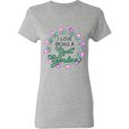 thumbnail image 3 of Inktastic I Love Being a Great Grandma Circle of Hearts Women's T-Shirt, 3 of 5