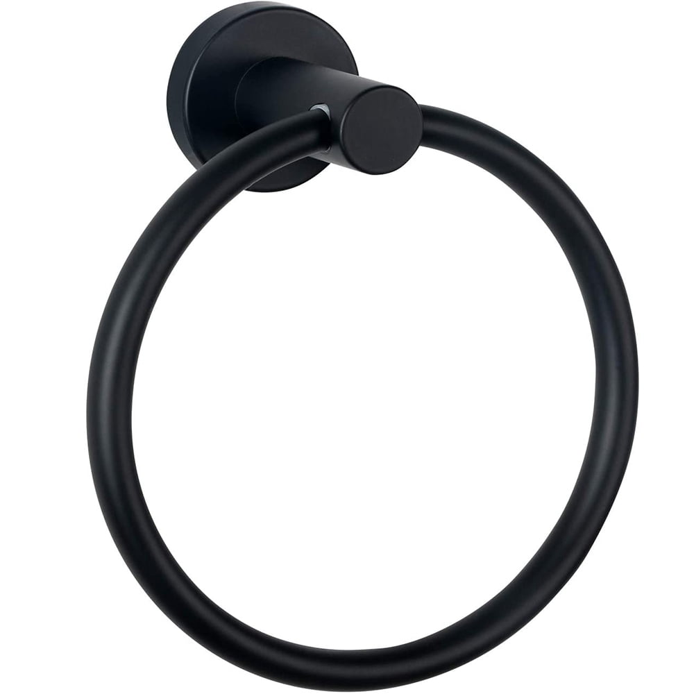 VIVEFOX Shower Towel Ring Holder, Bathroom Hand Towel Holder, Durable SUS304 Stainless Steel