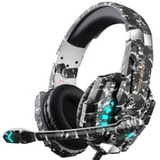 Wired Gaming Headset for PS5 PS4 PC Xbox One Controller Nintendo Xbox Series X|S, Noise Cancelling Over Ear PS5 Gaming Headphones with Mic, 7.1 Surround Sound