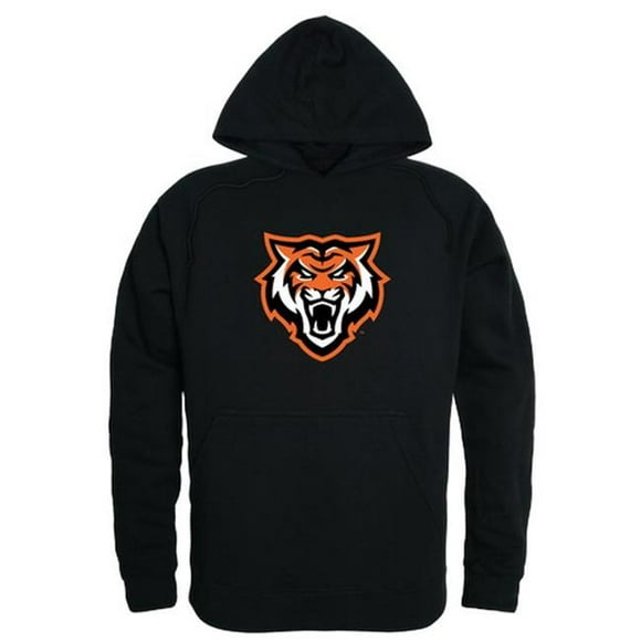 W Republic 512-222-BK2-05 Idaho State University Men Freshman Pullover Hoodie, Black & White - 2XL