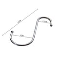 thumbnail image 5 of Stainless Steel Metal S Hooks Kitchen Pot Pan Hanger Clothes Storage Rack 10 Pcs, 5 of 5