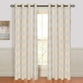 thumbnail image 1 of Lavish Home Sofia Grommet Curtain Panel, 1 of 2