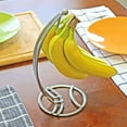 thumbnail image 5 of Southern Homewares Chrome Finish Metal Banana Holder Simple Unique Rack Countertop Holder, 5 of 6