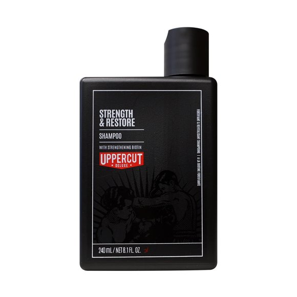 UPPERCUT STRENGTH & RESTORE SHAMPOO 8.1 OZ/240ML