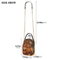 thumbnail image 2 of FORMRS Crossbody Bag for Women Quilted Travel Shoulder Cell Phone Purse with Chain Strap Handbag, Fall Pattern, 2 of 7