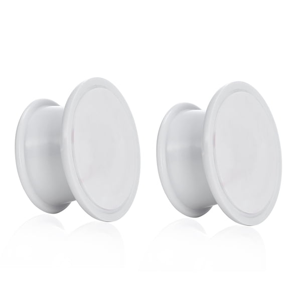 Montaje en la pared PEE PADE Soporte autoadhesivo Potty Training Stick Puerta Hogar Corrección Herramientas Universal Mascotas grandes suministros Blanco 1 par Inevent PT000709-01B