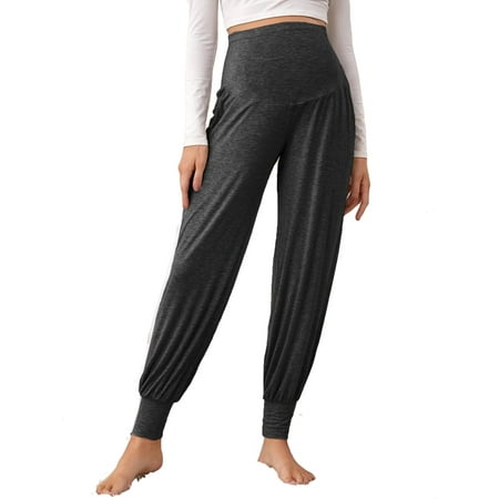 

Maternity Pants Sweatpants Dark Grey L