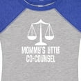 thumbnail image 4 of Inktastic Lawyer Mommy Little Co Counsel Boys or Girls Baby Bodysuit, 4 of 5