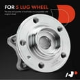 thumbnail image 6 of A-Premium Wheel Hub and Bearing Assembly Compatible with Toyota Celica 2000-2005 Corolla Matrix 2003-2008 Pontiac Vibe 2003-2008 FWD Non-ABS Rear Left or Right, 6 of 8