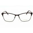 thumbnail image 2 of Emozioni 4392 Full Rim Cat Eye/Butterfly Opal Burgundy Eyeglasses, 2 of 2