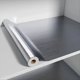 thumbnail image 5 of Adhesivo de Pared de Metal Cepillado Plateado de 40 cm para Cocina, Sala de Estar, Refrigerador, Encimera, Papel Tapiz Adhesivo Impermeable., 5 of 5