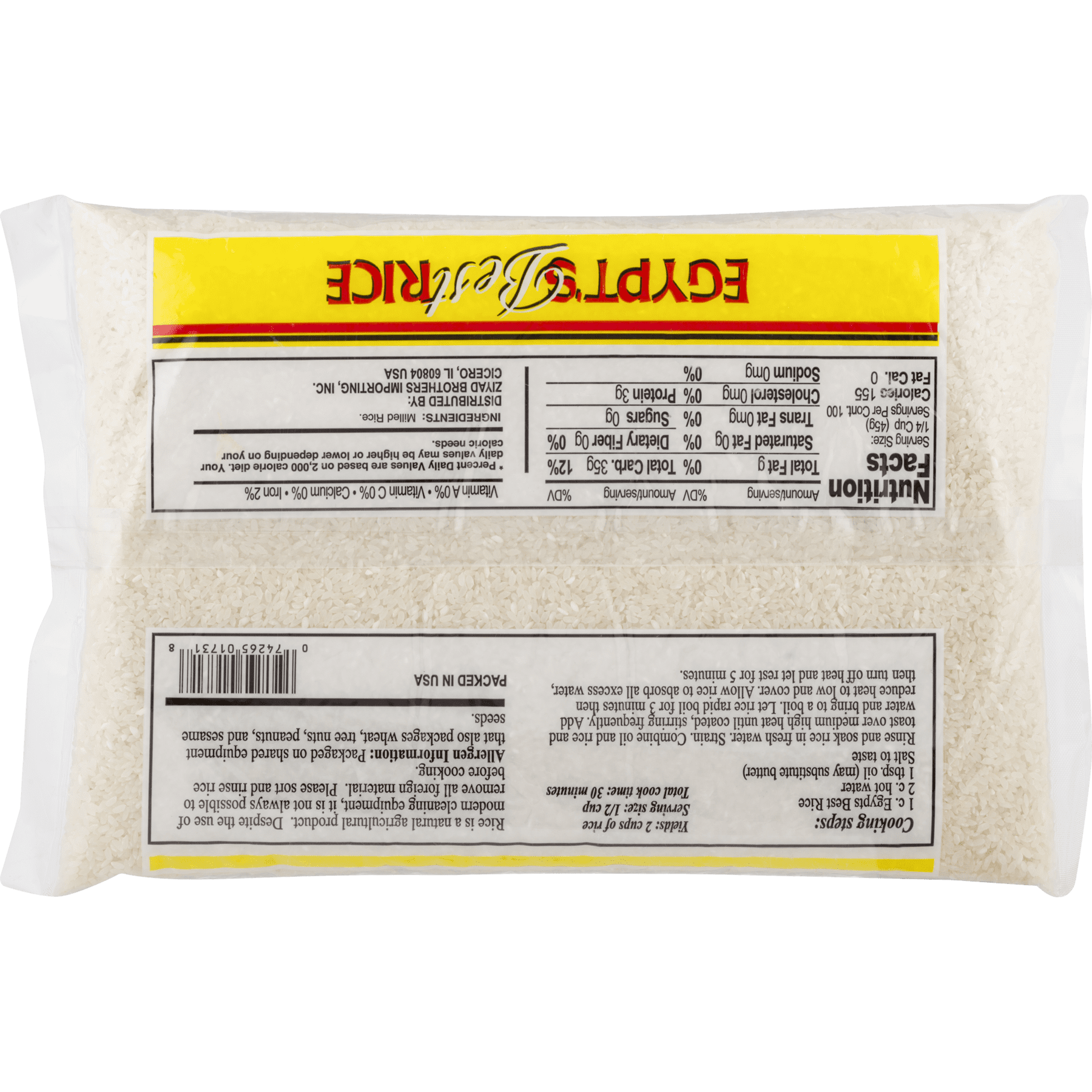 Egypt's Best Rice White Rice 10lbs