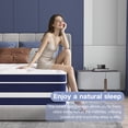 thumbnail image 6 of GUUKIN 12 inch Twin Mattress, Memory Foam & Spring Hybrid Medium Comfort Twin Size in a Box,Adult, 6 of 12