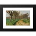 thumbnail image 2 of Rosa Bonheur 24x17 Black Modern Framed Museum Art Print Titled - The Plain and the Fields (The Path Turning to the Between Wood), 2 of 5