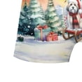 thumbnail image 5 of Merry Christmas Santa Reindeer Antlers Havanese Sleigh Xmas Winter Holiday All Over Print Boxer Briefs Underwear for Men Dad Havanese Dog Lover Gifts Idea - 00023, 5 of 6