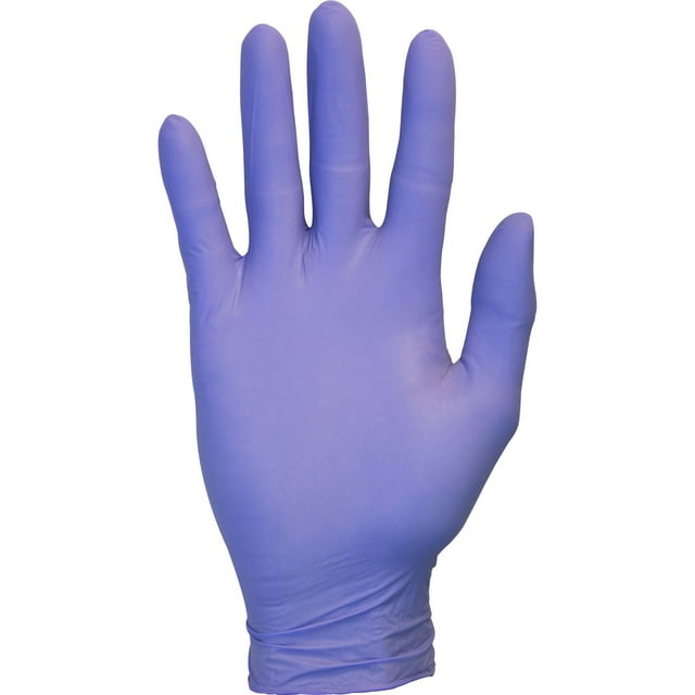 Guantes de examen de nitrilo The Safety Zone GNEP-SM-1P, talla pequeña