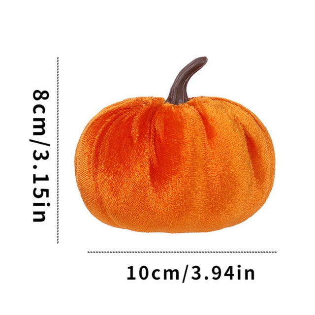 ICQOVD Halloween Decorations,Halloween Decorations,Simulation Pumpkin Halloween Fake Pumpkin Artificial Fruit Model Thanksgiving Halloween Pumpkin Home Decor