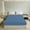 Blue 3N6, variant on Staron Waterproof Fitted Bed Sheet with Non-Slip Design, Mattress Protection for Household Use, Soft Fabric for Comfortable Sleeping and Pet Safety