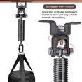 thumbnail image 3 of Kit de Suspension pour Chaise Hamac, Support de Balançoire Robuste avec Ressort, Matériel de Suspension pour Aire de Jeux Intérieure Extérieure pour Hamacs, Chaises Balançoire, Sacs de Frappe et Plus, jusqu'à 600 lbs de Capacité, 3 of 7