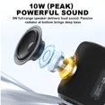 thumbnail image 2 of Altavoz portátil Bobtot Bluetooth IPX6 impermeable 25H negro, 2 of 8