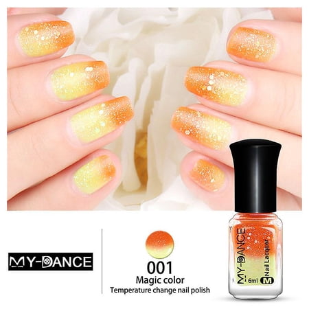 Water-based Temperature Colour Changing Nail Polish Non-toxic Thermal