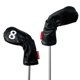 thumbnail image 3 of 9x Golf Headcover Set, Golf Head Cover con gran número 7,8,9,PW,SW, Protección Cuello Impermeable Guardia Accesorios para golf , negro Soledad Cubierta de cabeza de hierro de golf, 3 of 10