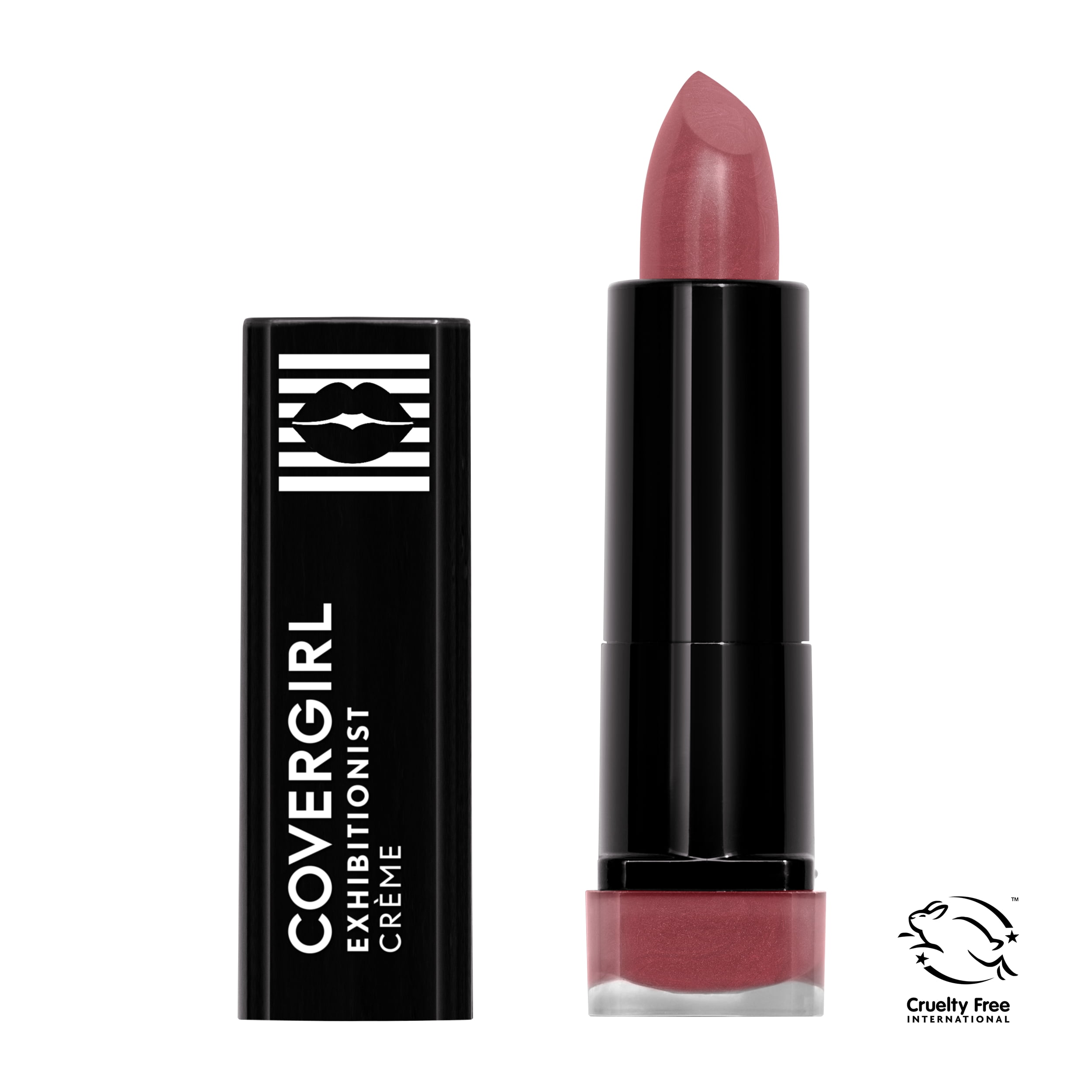 (2 pack) COVERGIRL Exhibitionist Cream Lipstick, 520 Dolce Latte, 0.12 oz, Lipstick, Moisturizing Lipstick, Long Lasting Lipstick, Glossy Lipstick, Hydrating Lipstick, Long Lasting