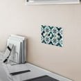 thumbnail image 5 of Yayeee Toggle Light Switch Wall Plate 3-Gang 6.37"x4.48" Decorative Outlet Cover, Blue Mosaic Pattern, 5 of 7