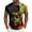 Multicolor, variant on T-shirts for Men Plus Size under $5 Short Sleeved Round Neck Printed Running Fitness Sports Shirt Multicolor L
