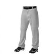 thumbnail image 5 of Alleson Athletic B41485715 Pinstripe Baseball Pants, White & Red - Large, 5 of 8
