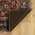 thumbnail image 2 of Emerald Sanlin Red & Ivory 5' x 7' Area Rug, 2 of 7