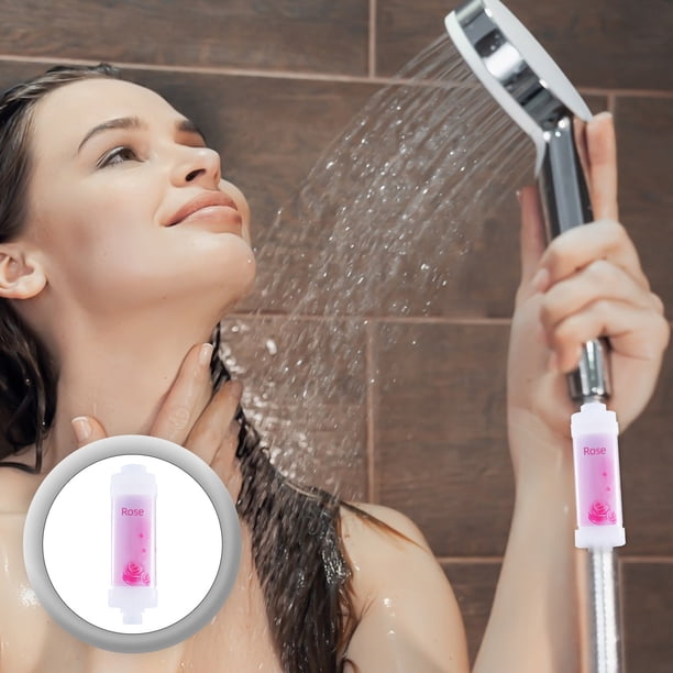 Filtro de Ducha Apto para Cualquier Cabezal de Ducha. Filtro para Cabezal de Ducha. Cartuchos de Filtro de Agua para Ducha para Eliminar El Fluoruro.