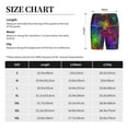 thumbnail image 4 of Bixox Men's Bright Universe printed lightweight casual shorts, soft sleep shorts with pockets., 4 of 7