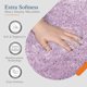 thumbnail image 2 of Alfombra de baño Walensee, tamaño grande, color lavanda, 60 x 100 cm, microfibra, 2 of 8