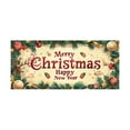 thumbnail image 3 of ¡Feliz Navidad! Fondo Navideño Fiesta De Navidad Papá Noel Fotografía Garaje Navideño Fondo Para La Puerta Decoración Para Fiestas 7 * 16 Pies., 3 of 6