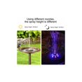 thumbnail image 4 of Fuente Solar de 3W - Bomba Solar para Estanque con Luz LED - para Estanque o Fuente de Jardín, 4 of 5