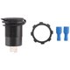 thumbnail image 3 of 12V-24V 48W USB Outlet Waterproof Charger Socket PD and QC3.0 USB Port with LED Voltage for Car Truck Golf Cart Blue, 3 of 4