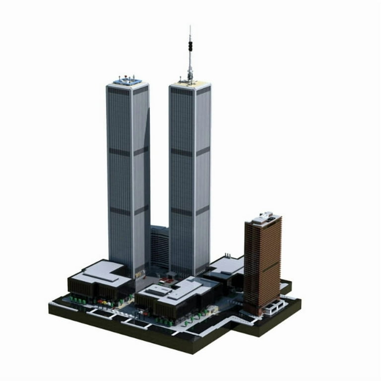 MOC-156123 The World Trade Center 1:650 Building Blocks Bricks
