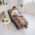 thumbnail image 1 of Foldable Inflatable Recliner with Armrests - (No Air Pump) (Khaki), 1 of 5