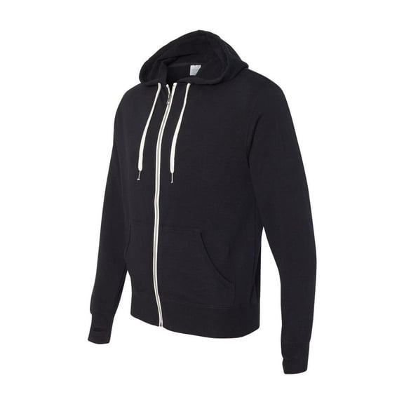 Independent Trading Co. Heathered French Terry Full-Zip Hooded Sweatshirt