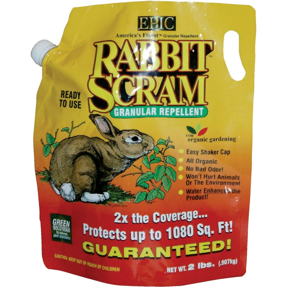 Rabbit Scram 2.5 lbs Lb. Granular Organic Rabbit Repellent 11004